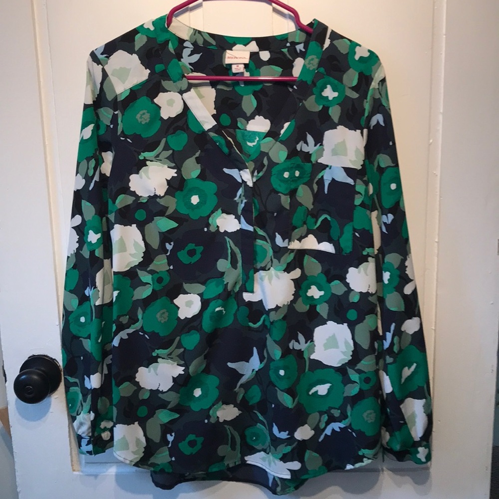 Floral Merona Blouse
